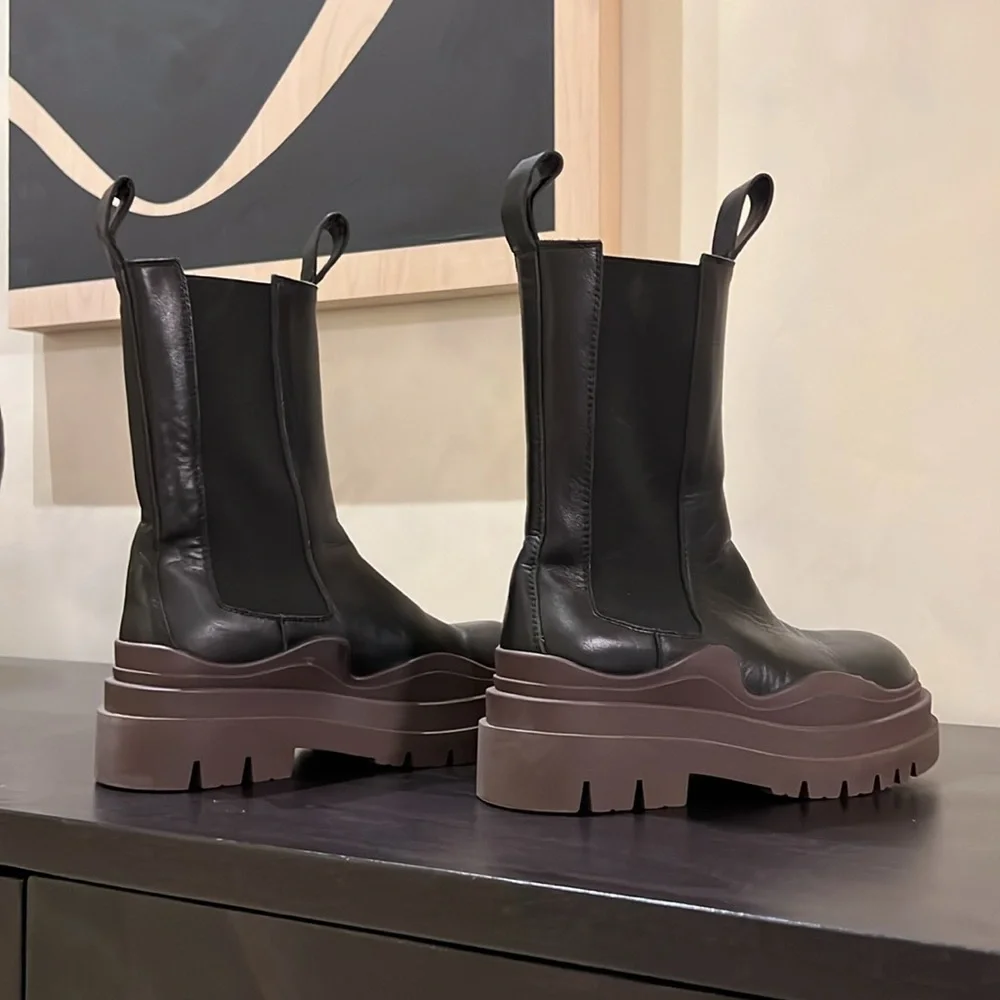 Bottega platform Boots - Picture 5 of 8